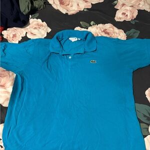 Lacoste Men's Vibrant Blue Polo Shirt